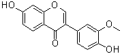 7,4'-Dihydroxy-3'-methoxyisoflavone molecular structure (CAS 21913-98-4)