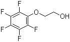 2-Pentafluorophenoxyethanol molecular structure (CAS 2192-55-4)