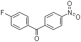 4-氟-4'-硝基二苯甲酮分子结构 (CAS 2195-47-3)
