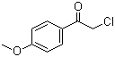 2-氯-4-甲氧基苯乙酮分子结构 (CAS 2196-99-8)