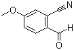 2-Cyano-4-methoxybenzaldehyde molecular structure (CAS 21962-47-0)