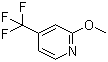 2-Methoxy-4-(trifluoromethyl)pyridine molecular structure (CAS 219715-34-1)