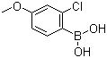 2-Chloro-4-methoxyphenylboronic acid molecular structure (CAS 219735-99-6)