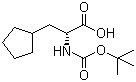 Boc-D-Cyclopentylalanine molecular structure (CAS 219819-74-6)
