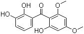 (2,3-Dihydroxyphenyl)(2-hydroxy-4,6-dimethoxyphenyl)methanone molecular structure (CAS 219861-73-1)