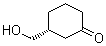 structure of CAS# 21996-61-2, (R)-3-(Hydroxymethyl)cyclohexanone