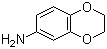 结构式 CAS# 22013-33-8, 6-氨基-1,4-苯并二氧杂环