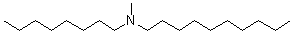 N-Octyl-N-methyl-1-decanamine molecular structure (CAS 22020-14-0)