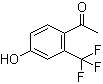 4'-羟基-2'-三氟甲基苯乙酮分子结构 (CAS 220227-53-2)