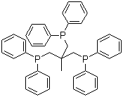1,1,1-Tris(diphenylphosphinomethyl)ethane molecular structure (CAS 22031-12-5)