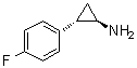 (1R,2S)-2-(4-Fluorophenyl)cyclopropanamine molecular structure (CAS 220349-80-4)