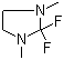 structure of CAS# 220405-40-3, 2,2-Difluoro-1,3-dimethylimidazolidine;2,2-Difluoro-1,3-dimethyltetrahydroimidazole