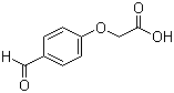结构式 CAS# 22042-71-3, 4-甲酰苯氧基乙酸
