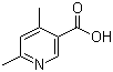 结构式 CAS# 22047-86-5, 4,6-二甲基烟酸