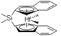 [(Dimethylsilylene)bis[(1,2,3,3a,7a-eta)-1H-inden-1-ylidene]]dimethylhafnium molecular structure (CAS 220492-55-7)