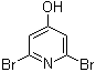 structure of CAS# 220616-68-2, 2,6-Dibromopyridin-4-ol;2,6-Dibromo-4-hydroxypyridine