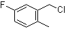 5-Fluoro-2-methylbenzyl chloride molecular structure (CAS 22062-55-1)