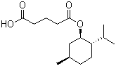 L-Monomenthyl glutarate molecular structure (CAS 220621-22-7)