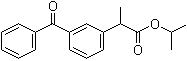 Ketoprofen isopropyl ester molecular structure (CAS 220662-26-0)