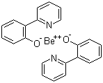 Bis[2-(2-pyridinyl)phenolato]beryllium molecular structure (CAS 220694-90-6)