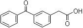 3-苯甲酰基苯乙酸分子结构 (CAS 22071-22-3)