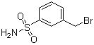 3-(Bromomethyl)benzenesulfonamide molecular structure (CAS 220798-52-7)