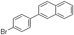 2-(4-Bromophenyl)naphthalene molecular structure (CAS 22082-99-1)