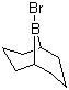 structure of CAS# 22086-45-9, B-Bromo-9-borabicyclo[3.3.1]nonane;B-Bromo-9-BBN