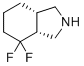Rel-(3aR,7aS)-4,4-difluorooctahydro-1H-isoindole molecular structure (CAS 2208746-34-1)