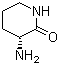 (R)-3-Aminopiperid-2-one molecular structure (CAS 220928-01-8)