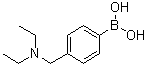 [4-[(Diethylamino)methyl]phenyl]boronic acid molecular structure (CAS 220999-48-4)
