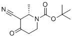 (2S)-tert-Butyl 3-cyano-2-methyl-4-oxopiperidine-1-carboxylate molecular structure (CAS 2212021-56-0)