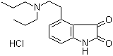 4-[2-(Dipropylamino)ethyl]-1H-indole-2,3-dione monohydrochloride molecular structure (CAS 221264-21-7)