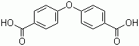 结构式 CAS# 2215-89-6, 4,4'-二苯醚二甲酸; 4,4'-二羧酸二苯醚