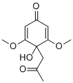 2,6-二甲氧基-1-乙酰甲基氢醌分子结构 (CAS 2215-96-5)