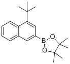 2-(4-(tert-Butyl)naphthalen-2-yl)-4,4,5,5-tetramethyl-1,3,2-dioxaborolane molecular structure (CAS 2217657-10-6)