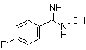 结构式 CAS# 22179-78-8, N-羟基-4-氟苯甲脒