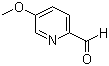 5-甲氧基吡啶-2-甲醛分子结构 (CAS 22187-96-8)