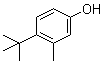 4-叔丁基-3-甲基苯酚分子结构 (CAS 2219-72-9)