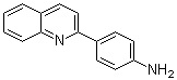 structure of CAS# 22191-97-5, 2-(4-Aminophenyl)quinoline;BF 170; NSC 168387