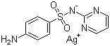 Silver sulfadiazine molecular structure (CAS 22199-08-2)
