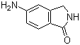 5-Aminoisoindolin-1-one molecular structure (CAS 222036-66-0)