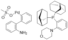 MorDalphos Pd G3 molecular structure (CAS 2222690-89-1)