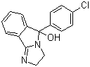 structure of CAS# 22232-71-9, Mazindol;5-(4-Chlorophenyl)-2,3-dihydro-5-hydroxy-5H-imidazo[2,1-a]isoindole