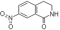 7-Nitro-3,4-dihydro-2H-isoquinolin-1-one molecular structure (CAS 22245-96-1)