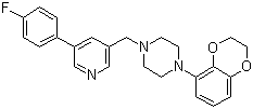 Adoprazine molecular structure (CAS 222551-17-9)