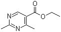 2,4-二甲基-5-嘧啶羧酸乙酯分子结构 (CAS 2226-86-0)