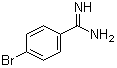 structure of CAS# 22265-36-7, 4-Bromobenzamidine;4-Bromobenzenecarboximidamide; p-Bromobenzamidine
