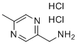 1-(5-Methylpyrazin-2-yl)methanamine dihydrochloride molecular structure (CAS 2227206-03-1)