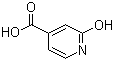 2-羟基异烟酸分子结构 (CAS 22282-72-0)